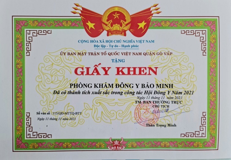 Phòng khám đông y Bảo Minh